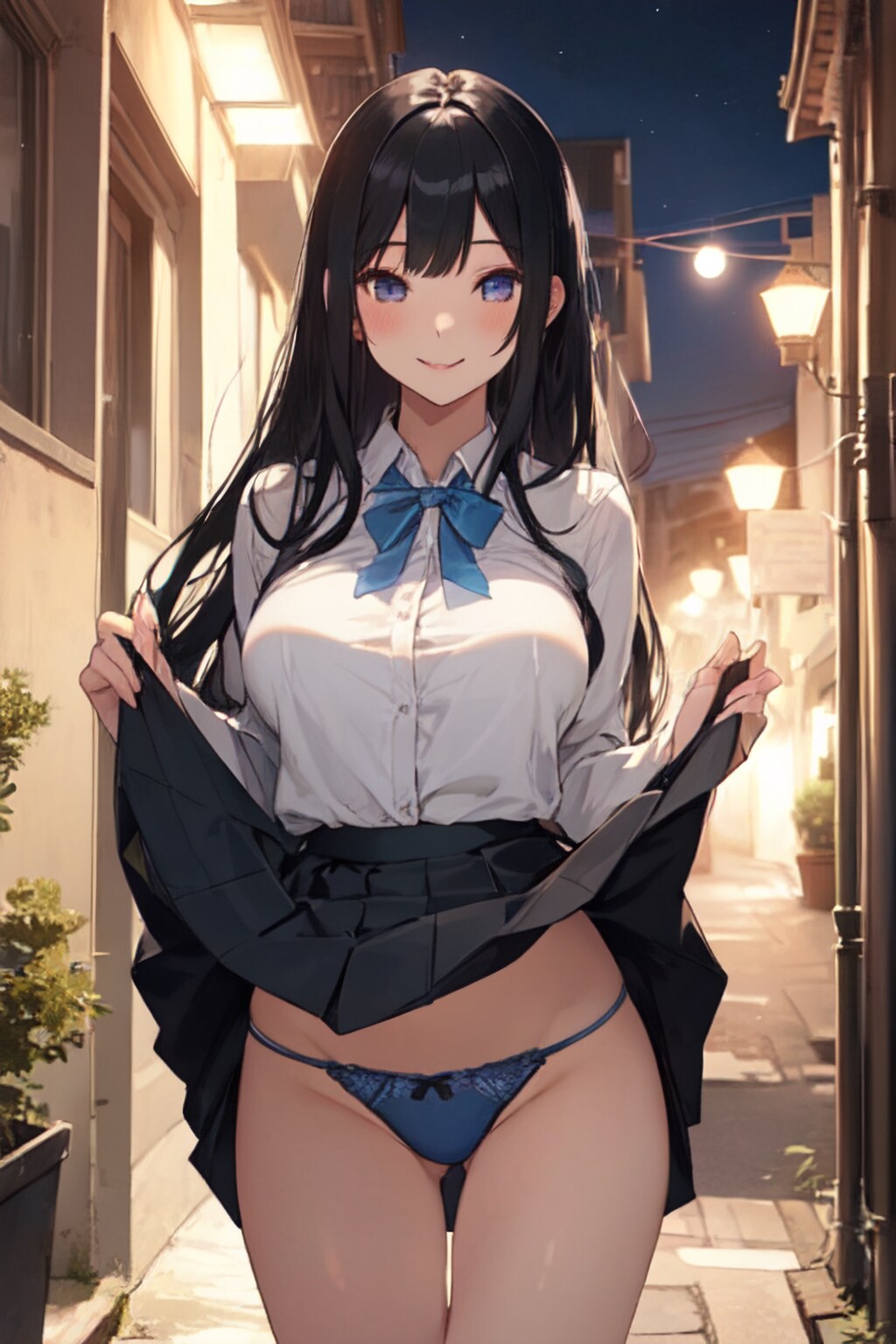 学校帰りに誘惑してくる