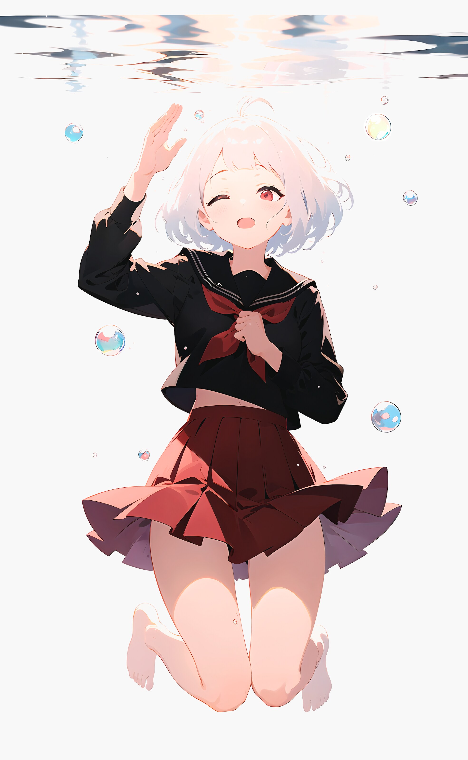 Clear water
