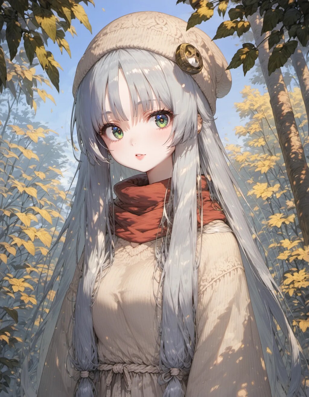 Whispers Beneath the Golden Leaves