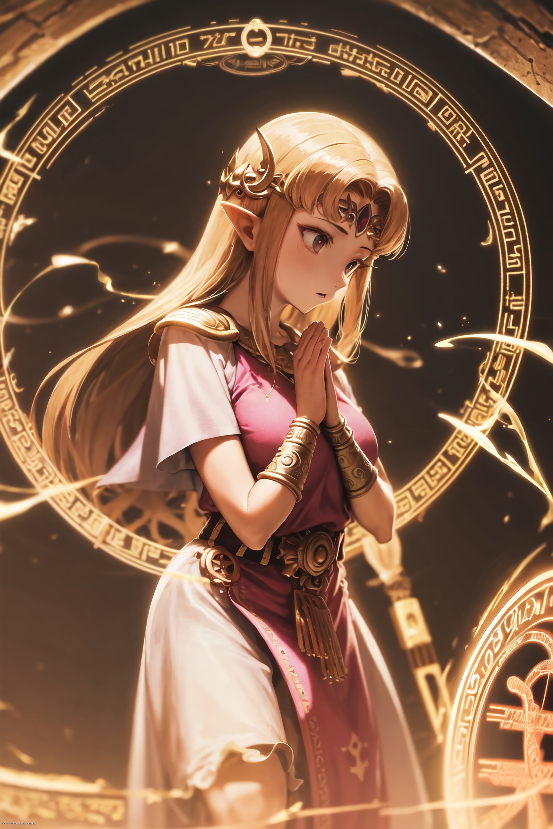 お祈りゼルダ姫