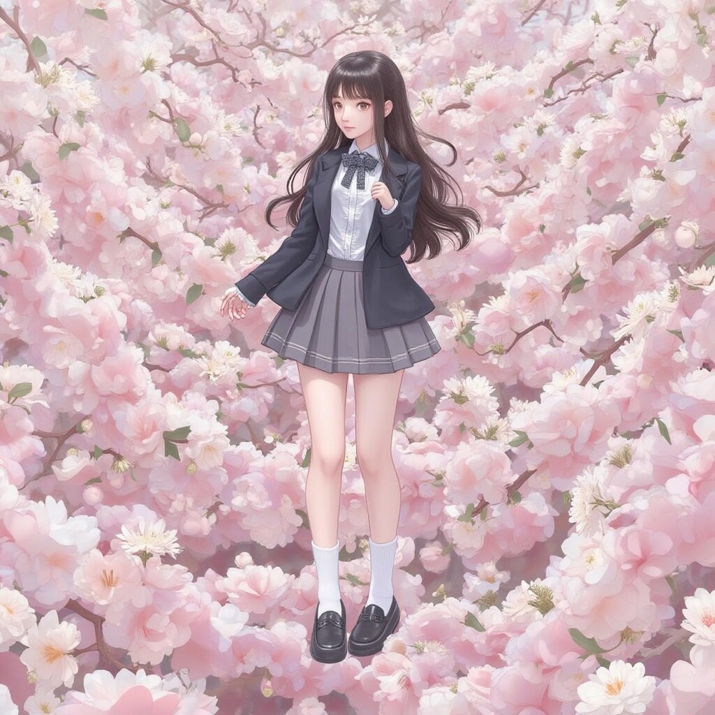 Cherry blossom Girl