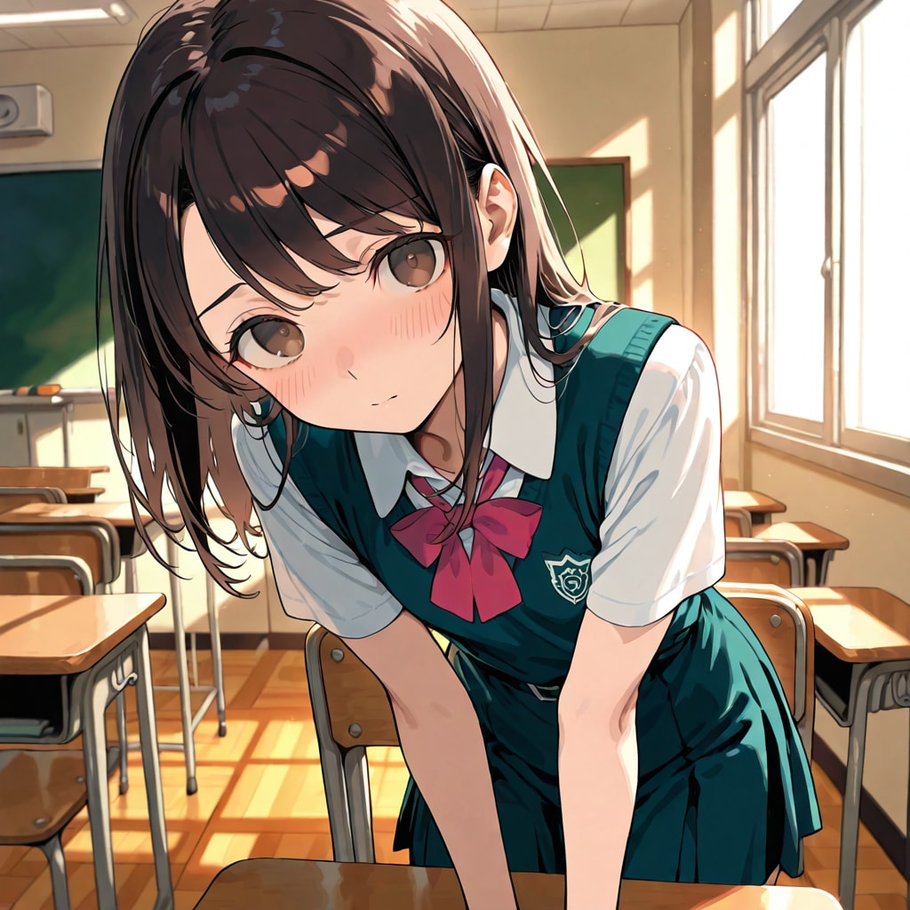 放課後の教室 | の人気AIイラスト・グラビア