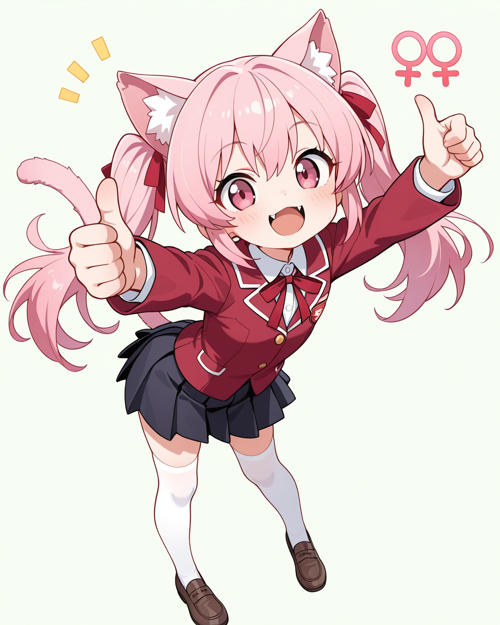 あおいちゃんの指示に従ったねこちゃん