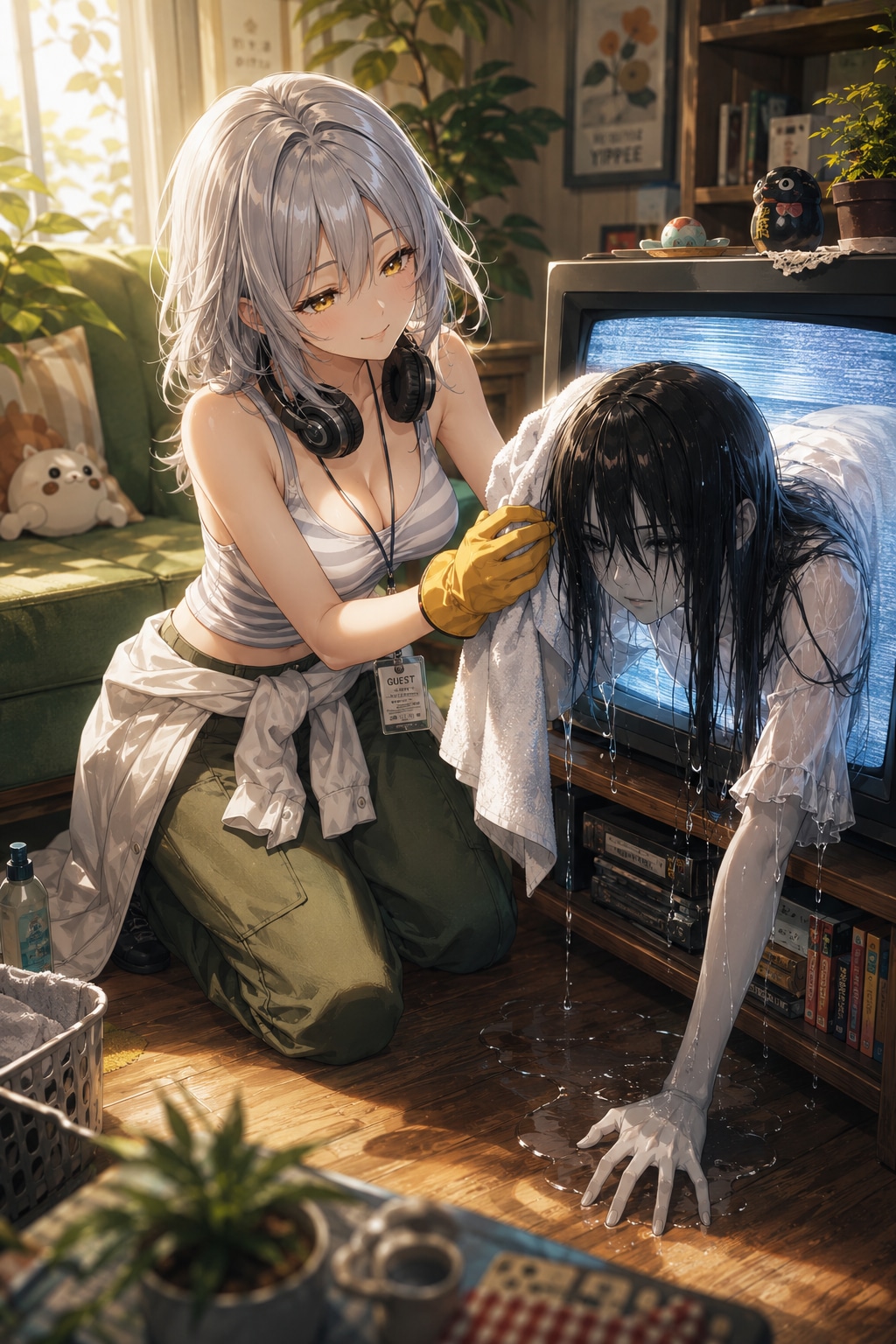 メイク入ります