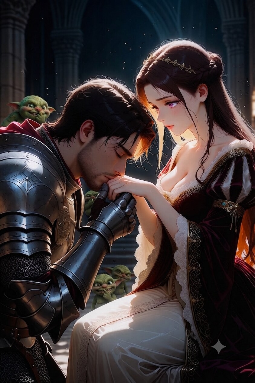 騎士と姫の交わす視線