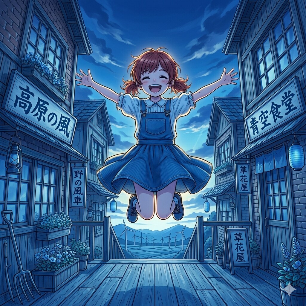 「わぁ～！こんな田舎町に外から人が来るなんて久しぶりだよ～！よかったらあたしが案内したげる！この町のいいとこいっぱい知ってるんだ～！」（ロリっ子大集合・一般向け５３の１）
