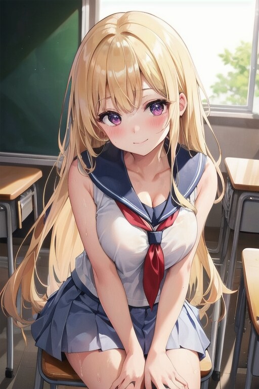 教室のセーラーさん