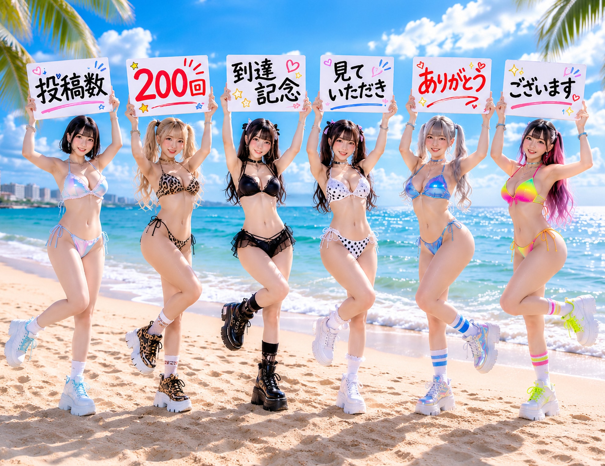 【全年齢版】御礼・200本目投稿到達記念・いつもありがとうございます！