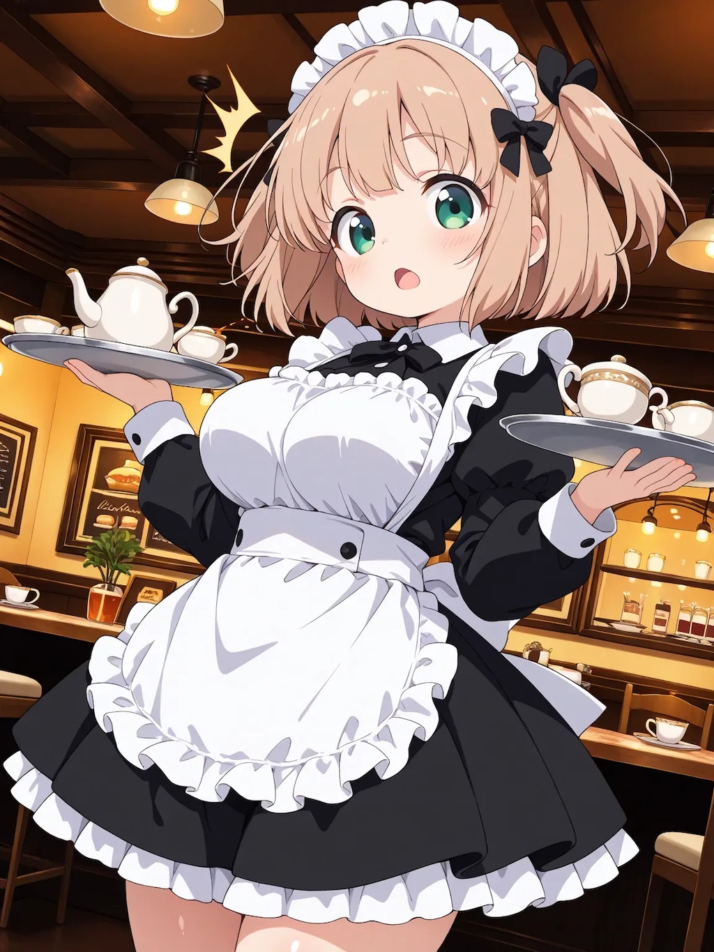 戦うメイド？こはるちゃん