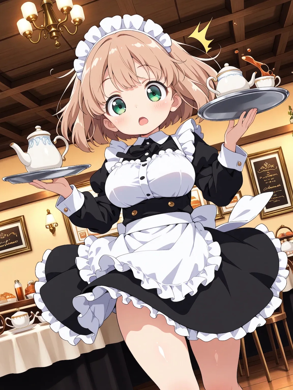 戦うメイド？こはるちゃん