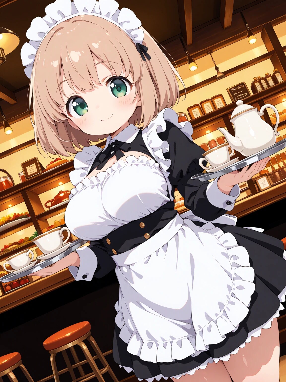 戦うメイド？こはるちゃん | の人気AIイラスト・グラビア