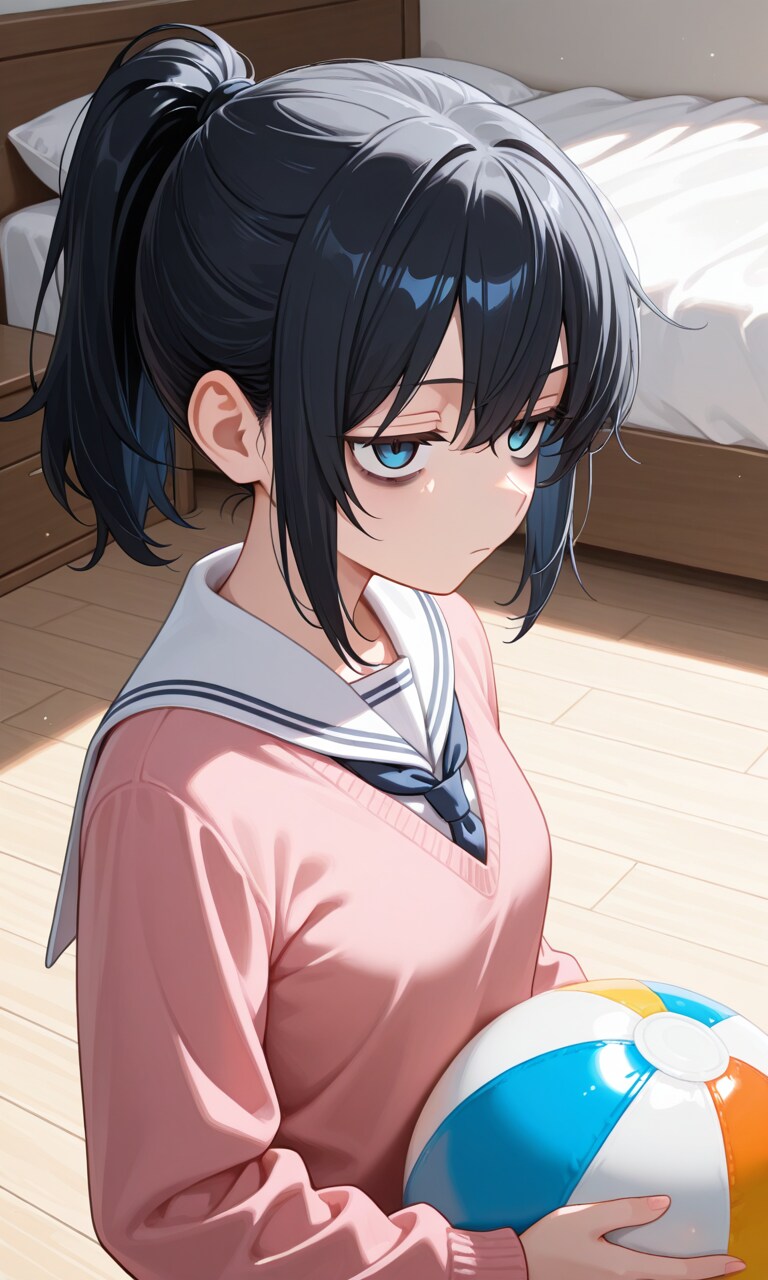 【うちの子】巨乳になりたすぎるチハルちゃん何かを閃いた模様
