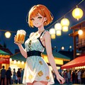 ビアガーデンちゃん（note用ヘッダー畫像） 5枚目
