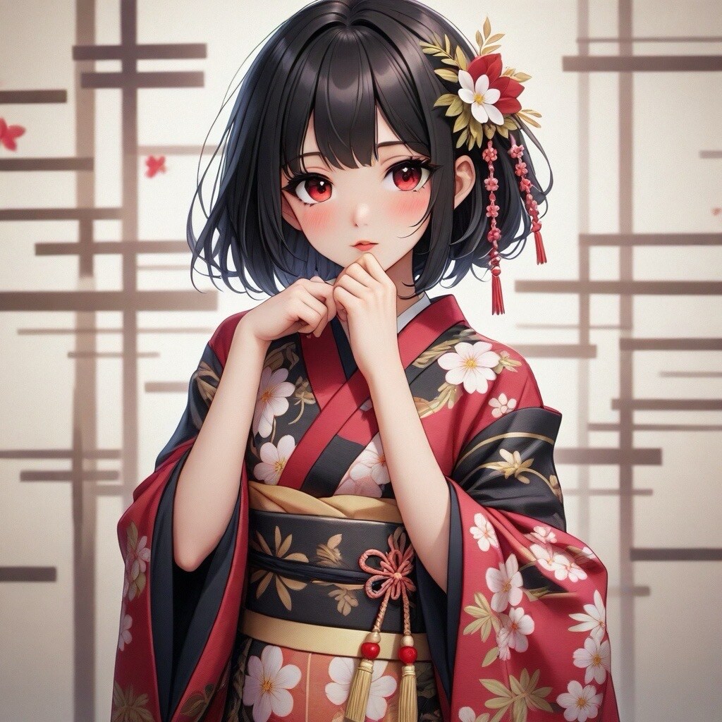 着物姿の女の子