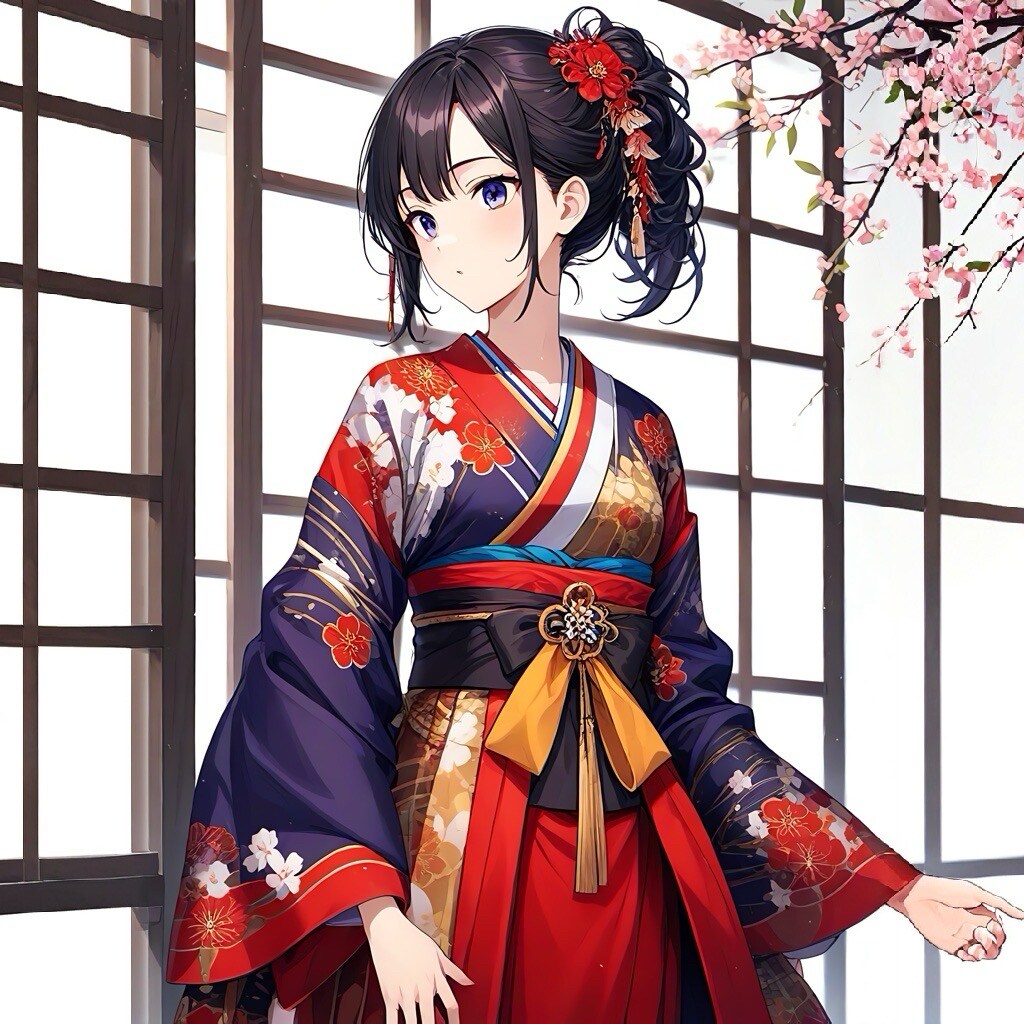 着物姿の女の子