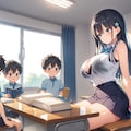 黒髪のお姉さんはエッチ 5枚目