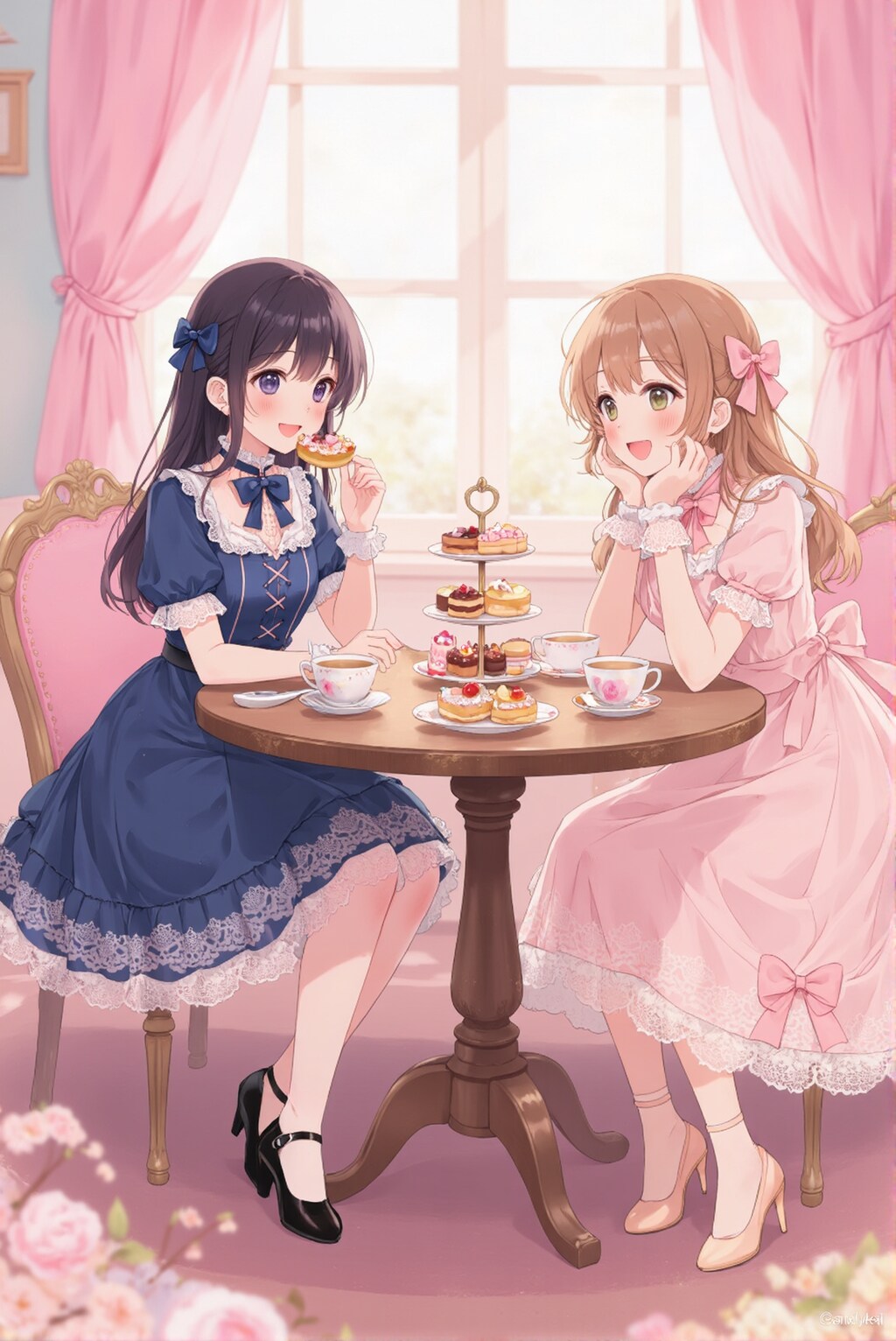 休憩のティータイム