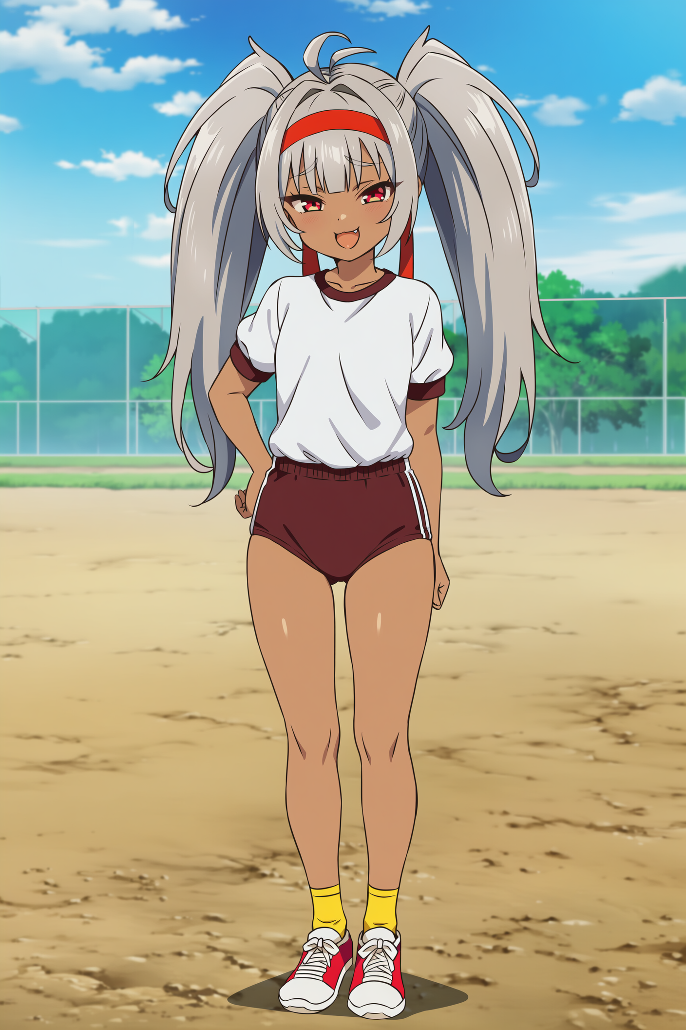 褐色メスガキブルマ
