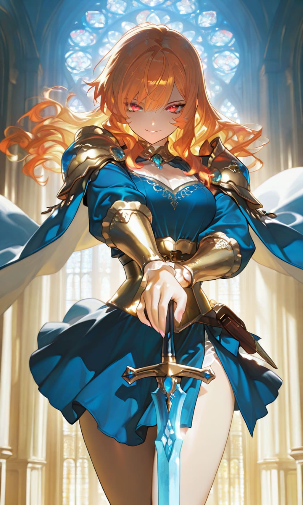 聖域に降る琥珀の光