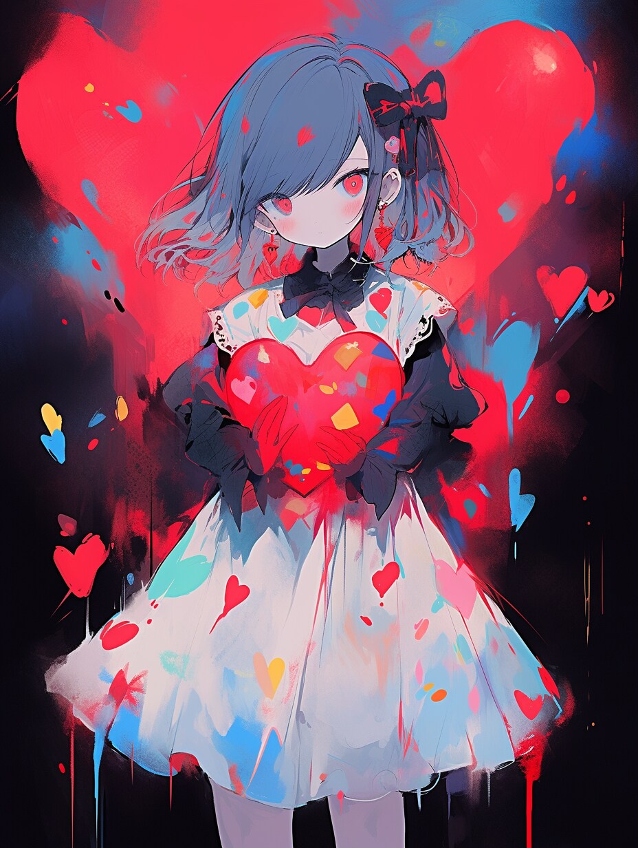 ドレスを着た女の子