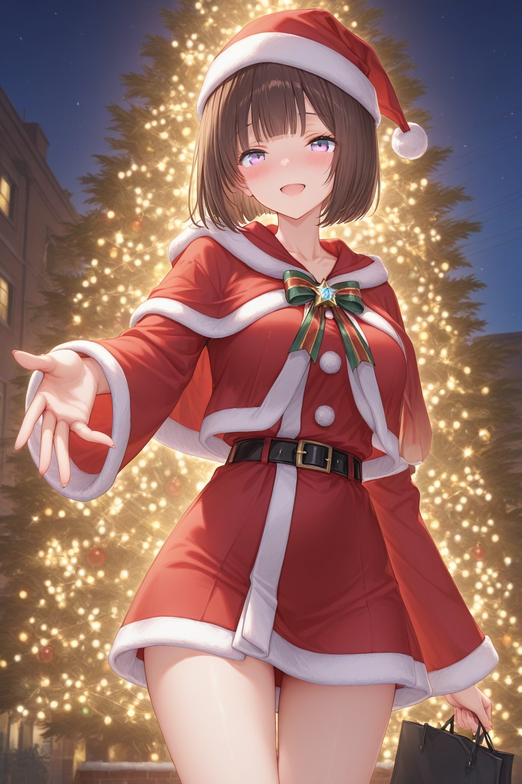 サンタのコスプレ