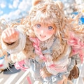 フライング・ガール 4枚目