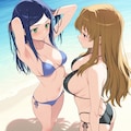 藤乃 静留と玖我 なつき【舞-HiME】 3枚目