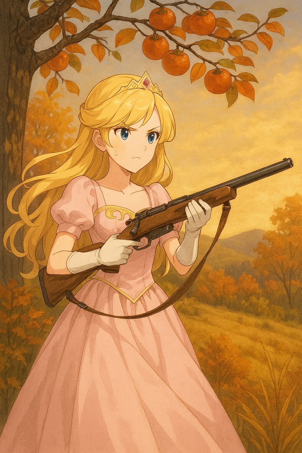 熊退治に呼ばれた狩猟免許持つプリンセス