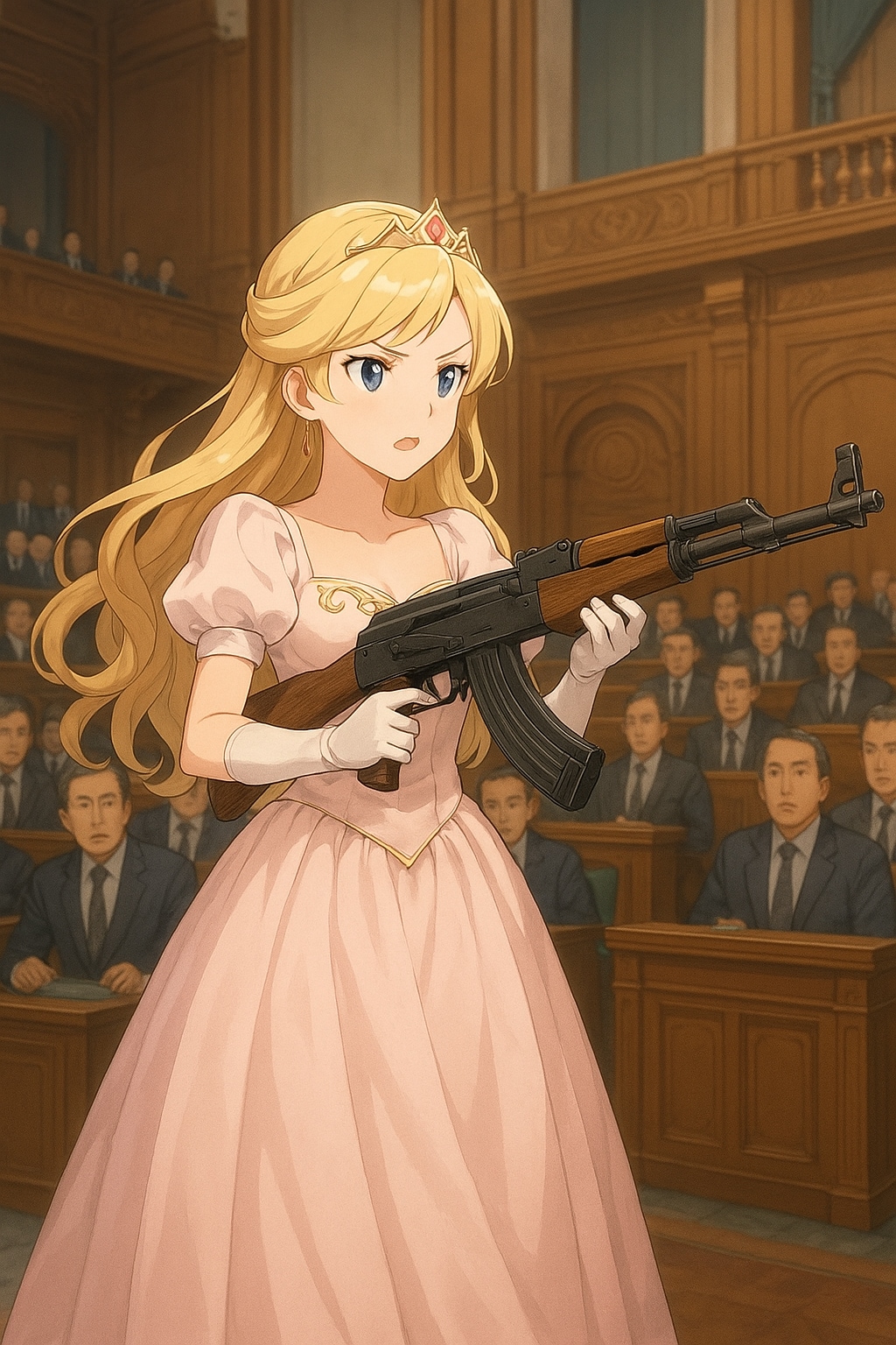 熊退治に呼ばれた狩猟免許持つプリンセス