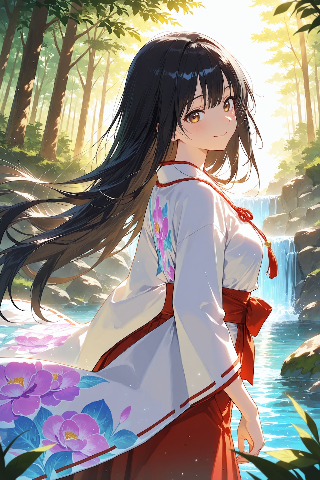 異世界神社の巫女さん（神楽さん）