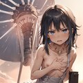 裸少女 3枚目
