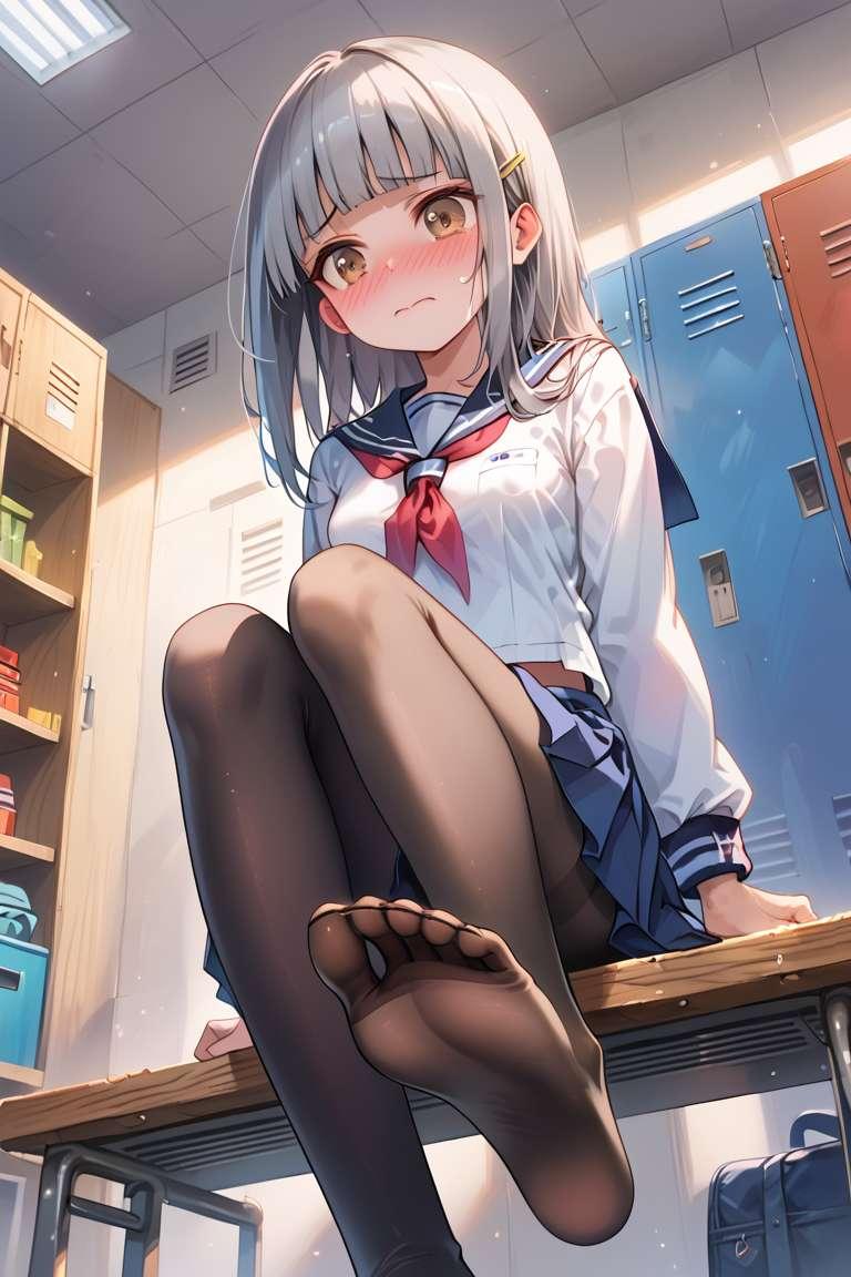 足裏靴下