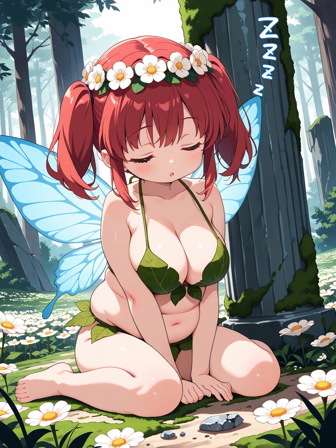 葉っぱビキニ・めぐみちゃん