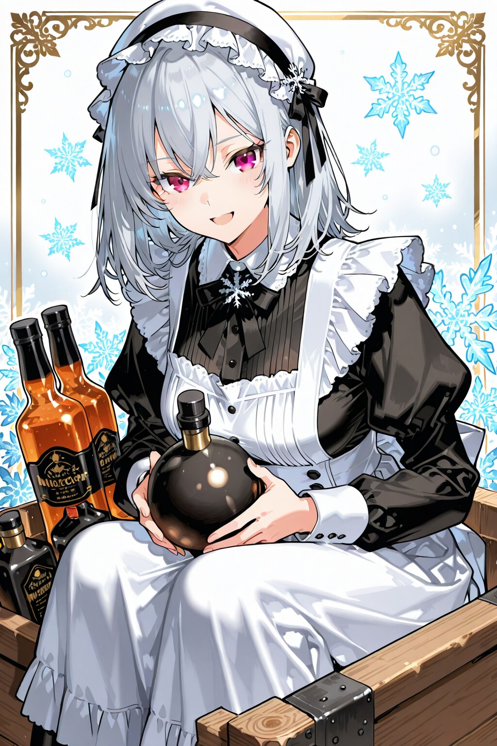 メイドさん８５（アイリ） | の人気AIイラスト・グラビア