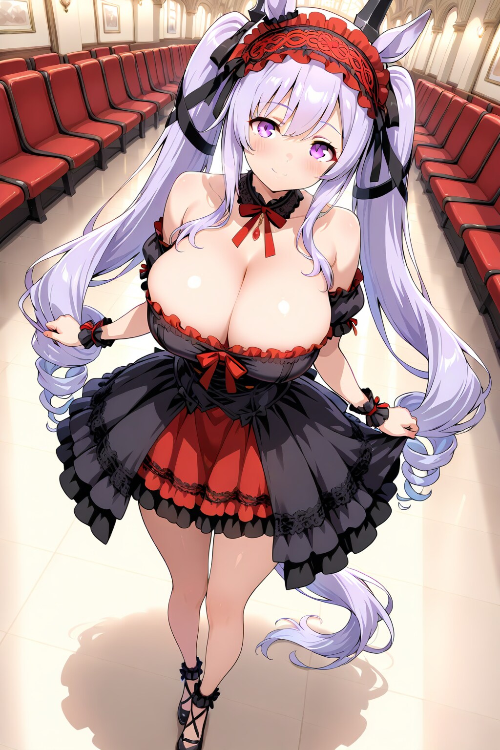 Wow, huge... I mean, beautiful girl.