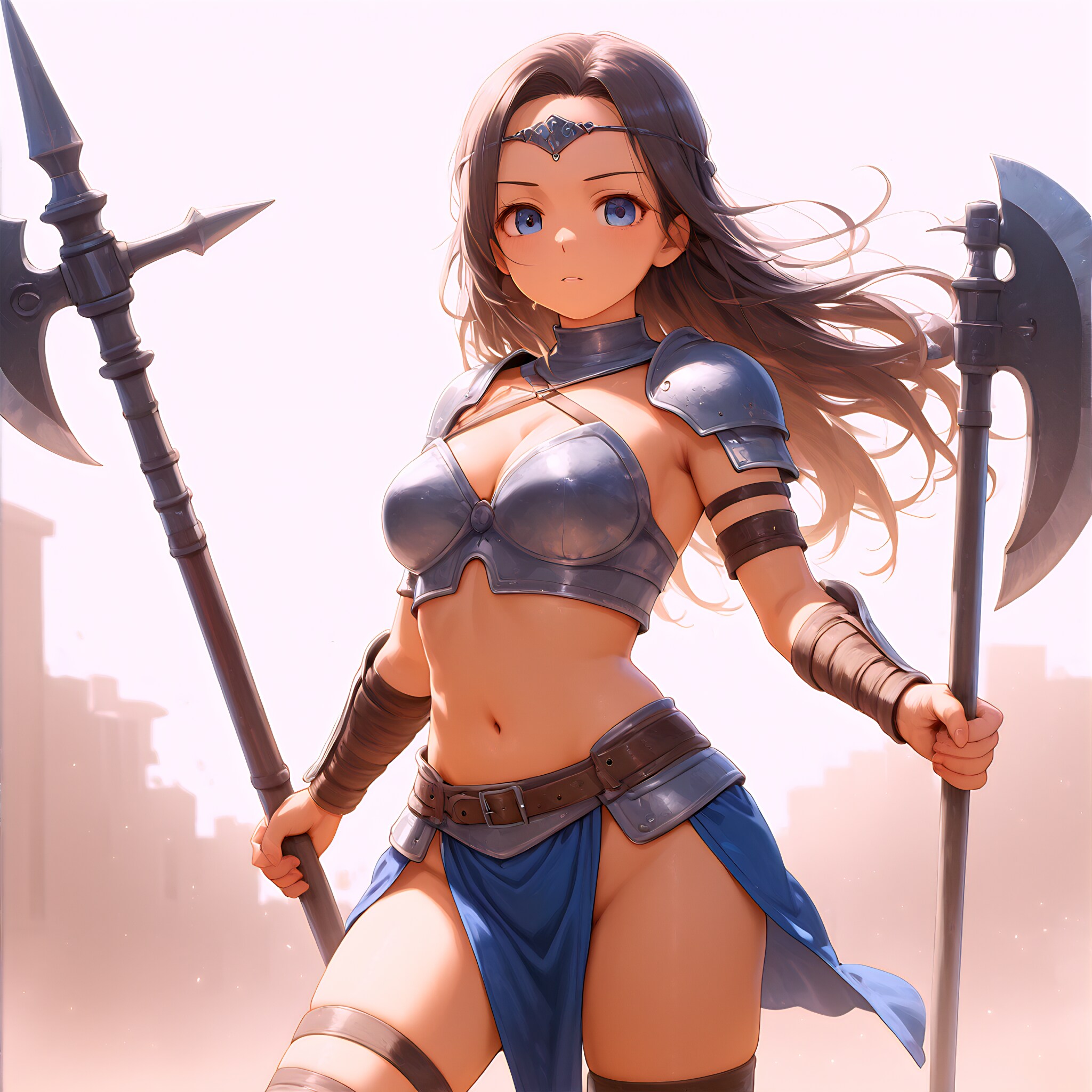 女戦士さんでした