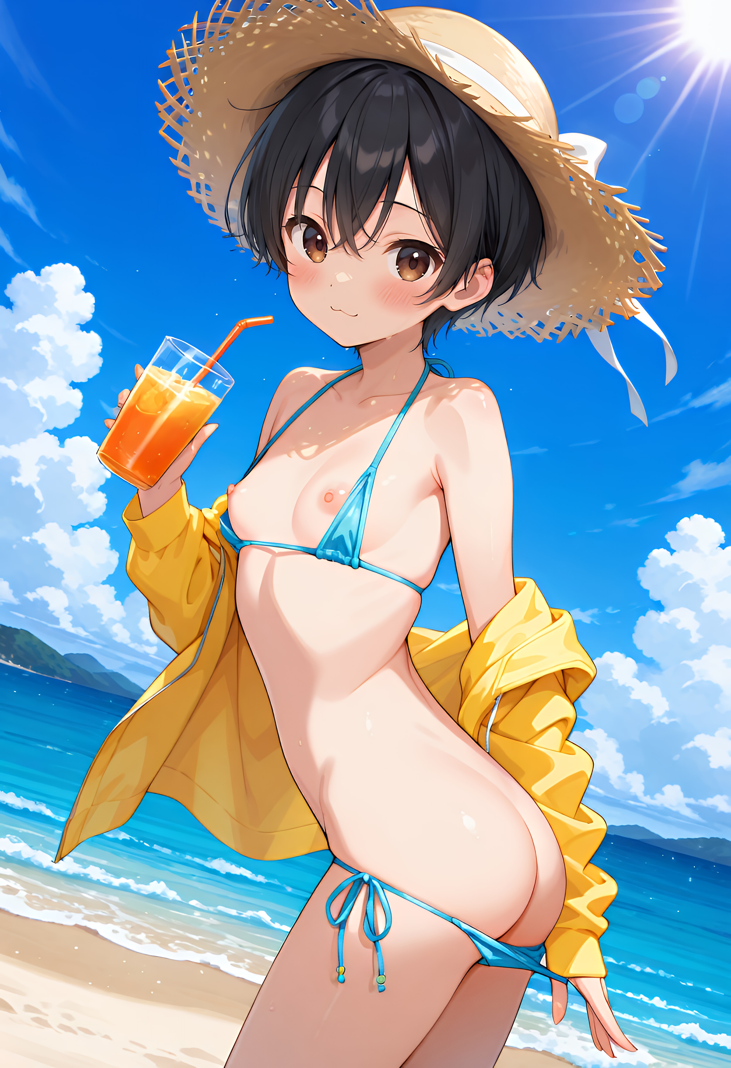 炎天夏でもサービス