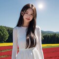 花畑美女 4枚目