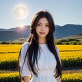 花畑美女 3枚目