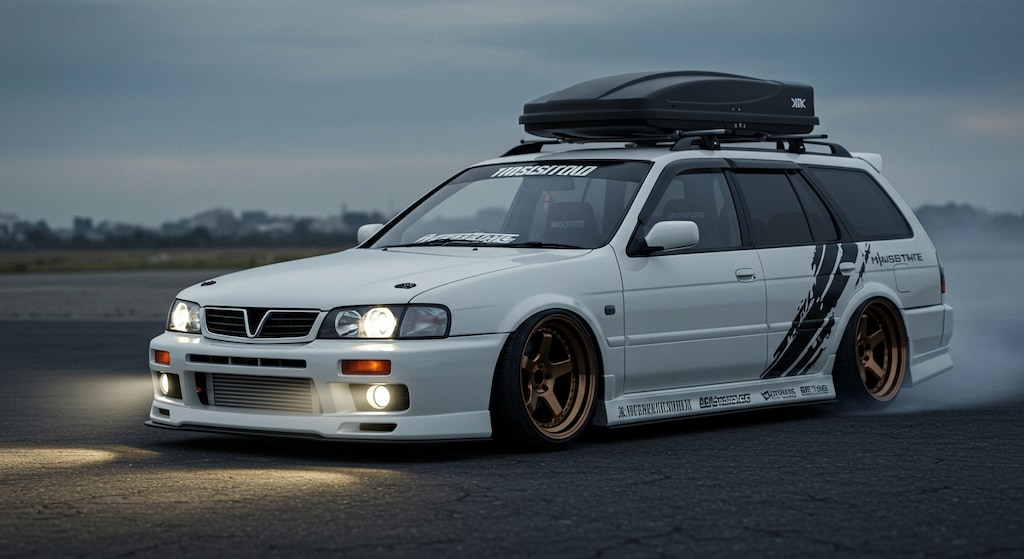 プリメーラワゴンのドリ車