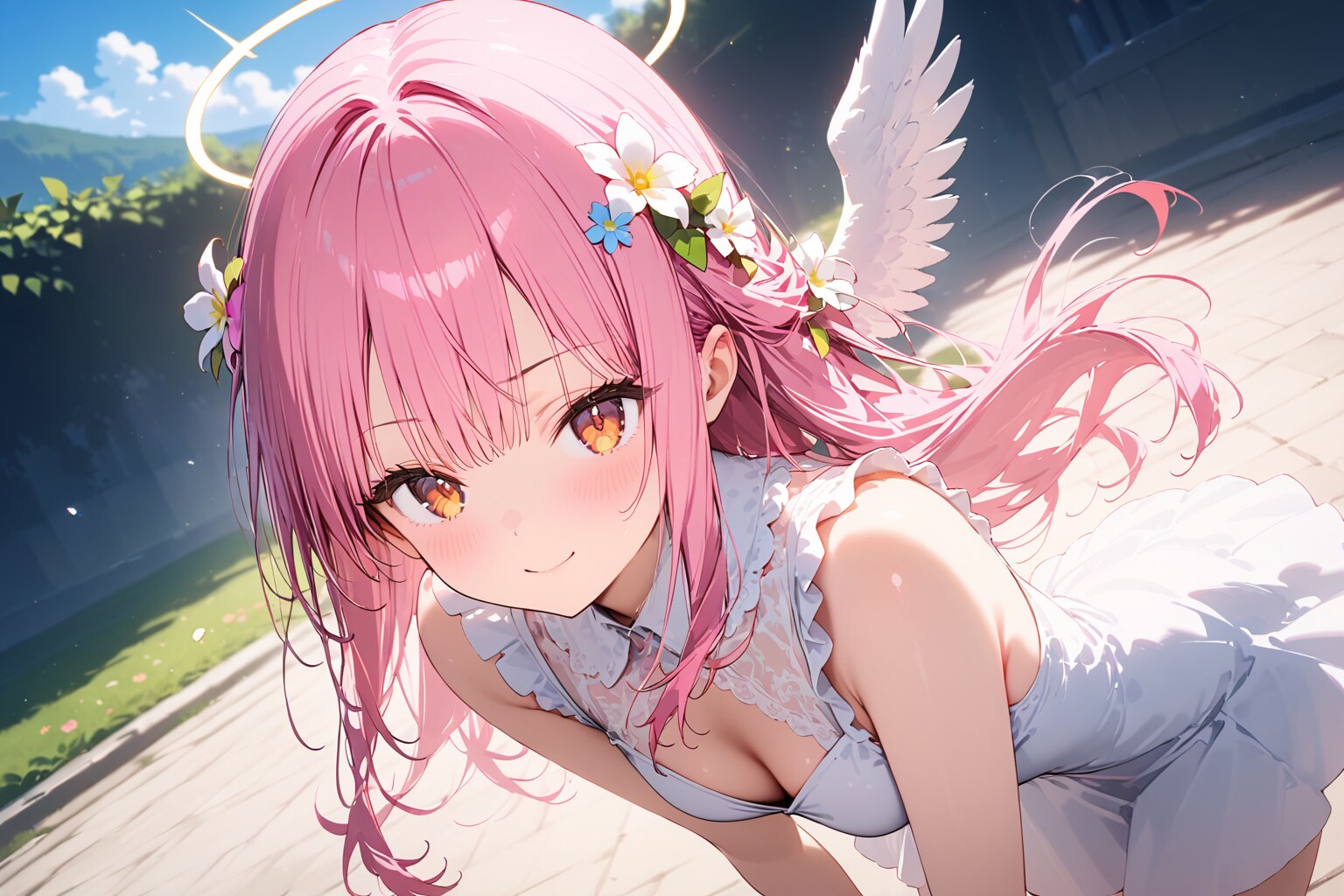 天使さん頑張ります（HALO） | の人気AIイラスト・グラビア