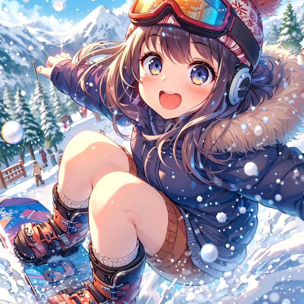 ゲレンデの輝き