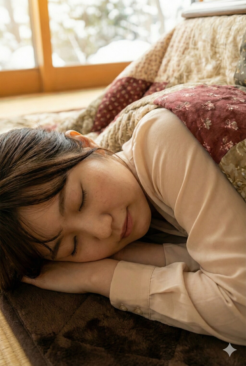冬の特等席。こたつと蜜柑と、君と。