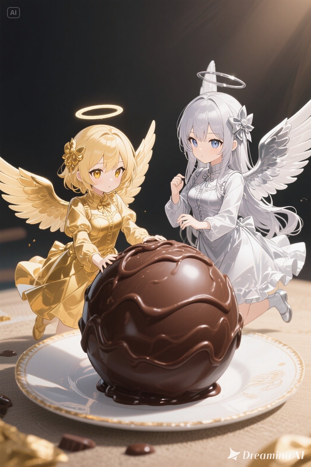 金と銀のエンゼル453 | の人気AIイラスト・グラビア