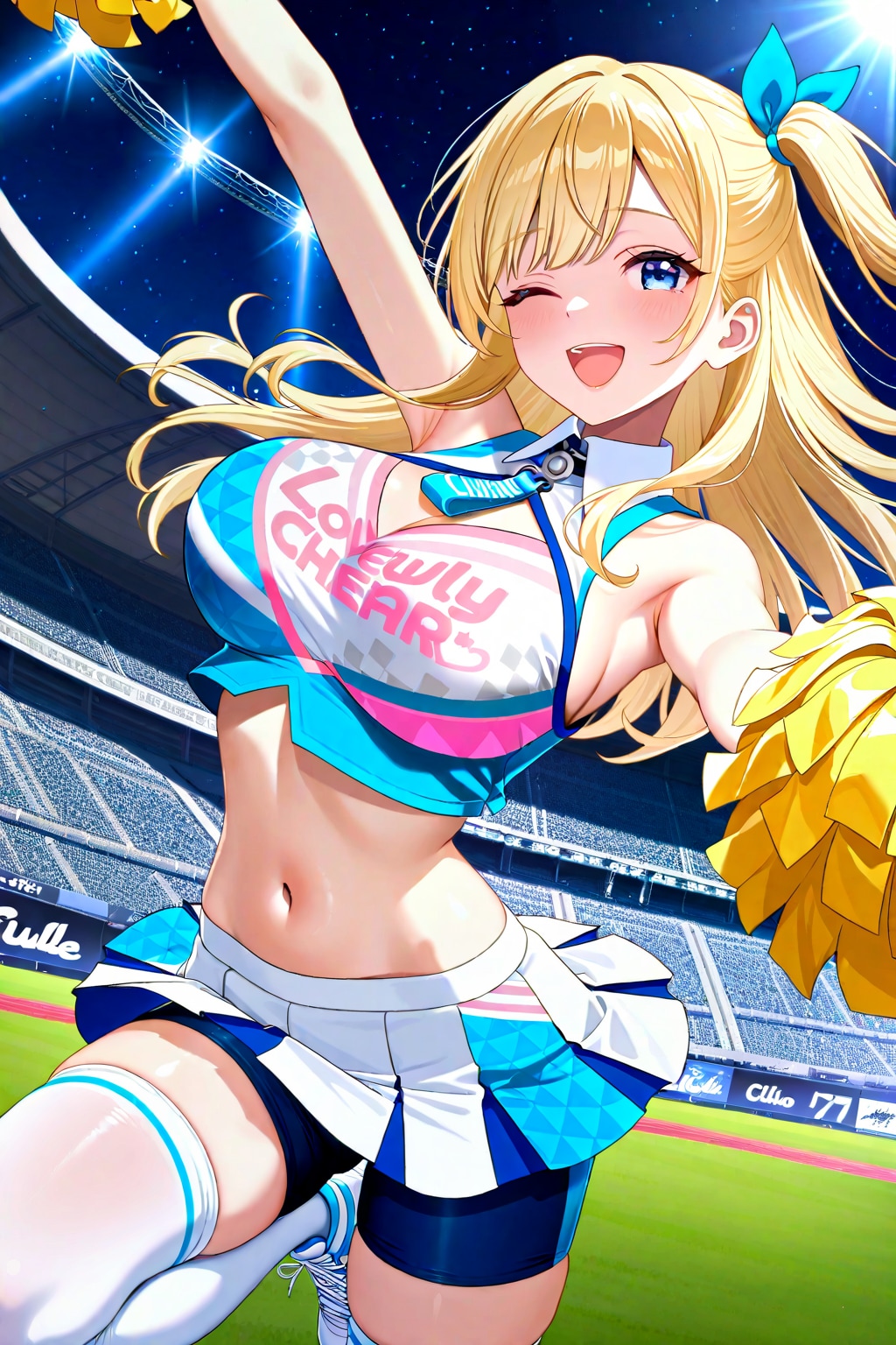 ちちぷいルーキーズ応援ナミちゃん
