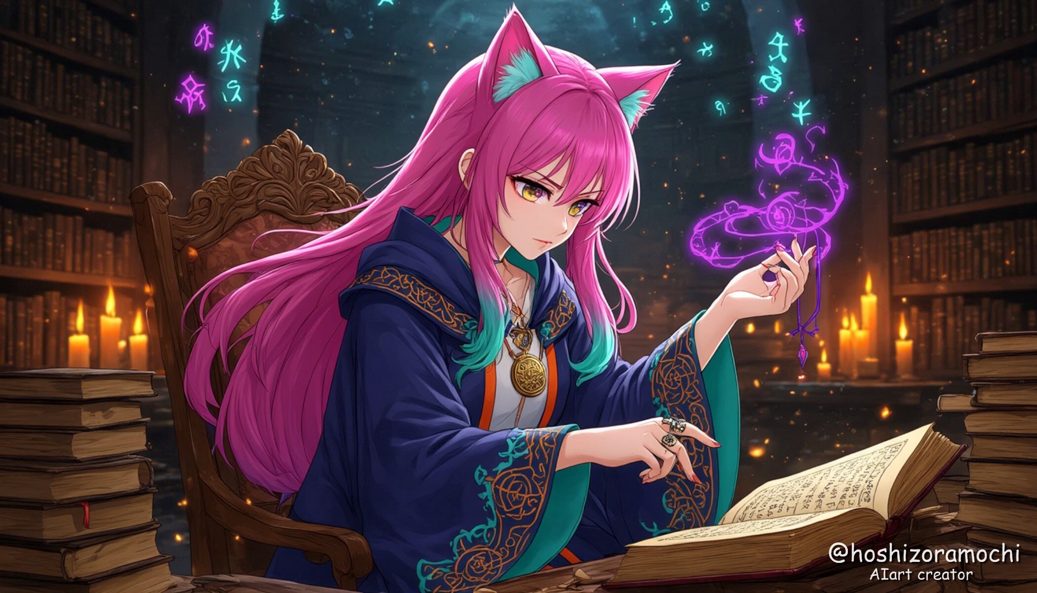 禁断の魔導書の研究者 - Forbidden Grimoire Researcher