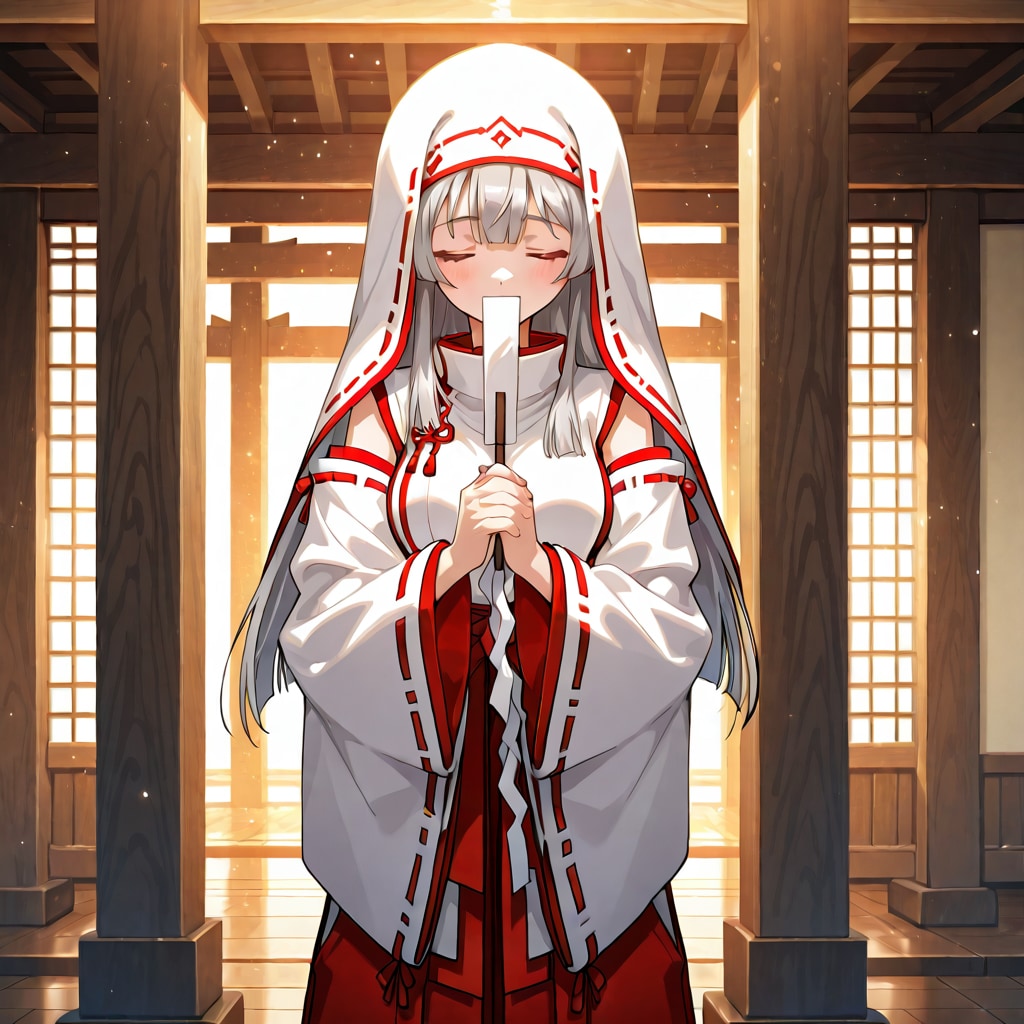 巫女さん4