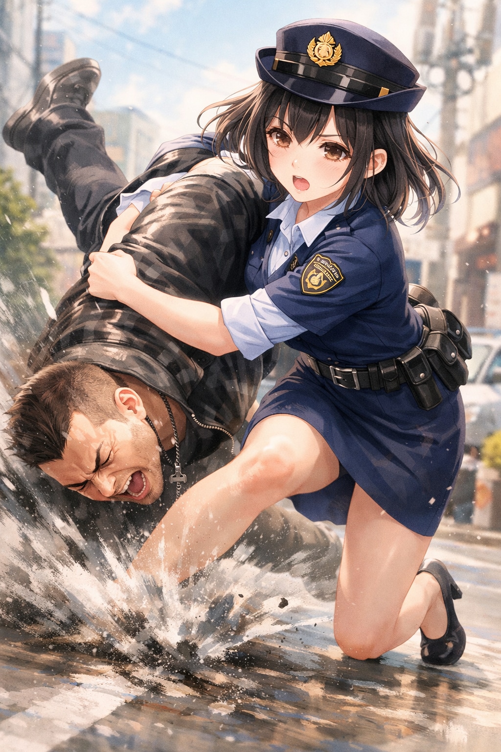 女性警察官