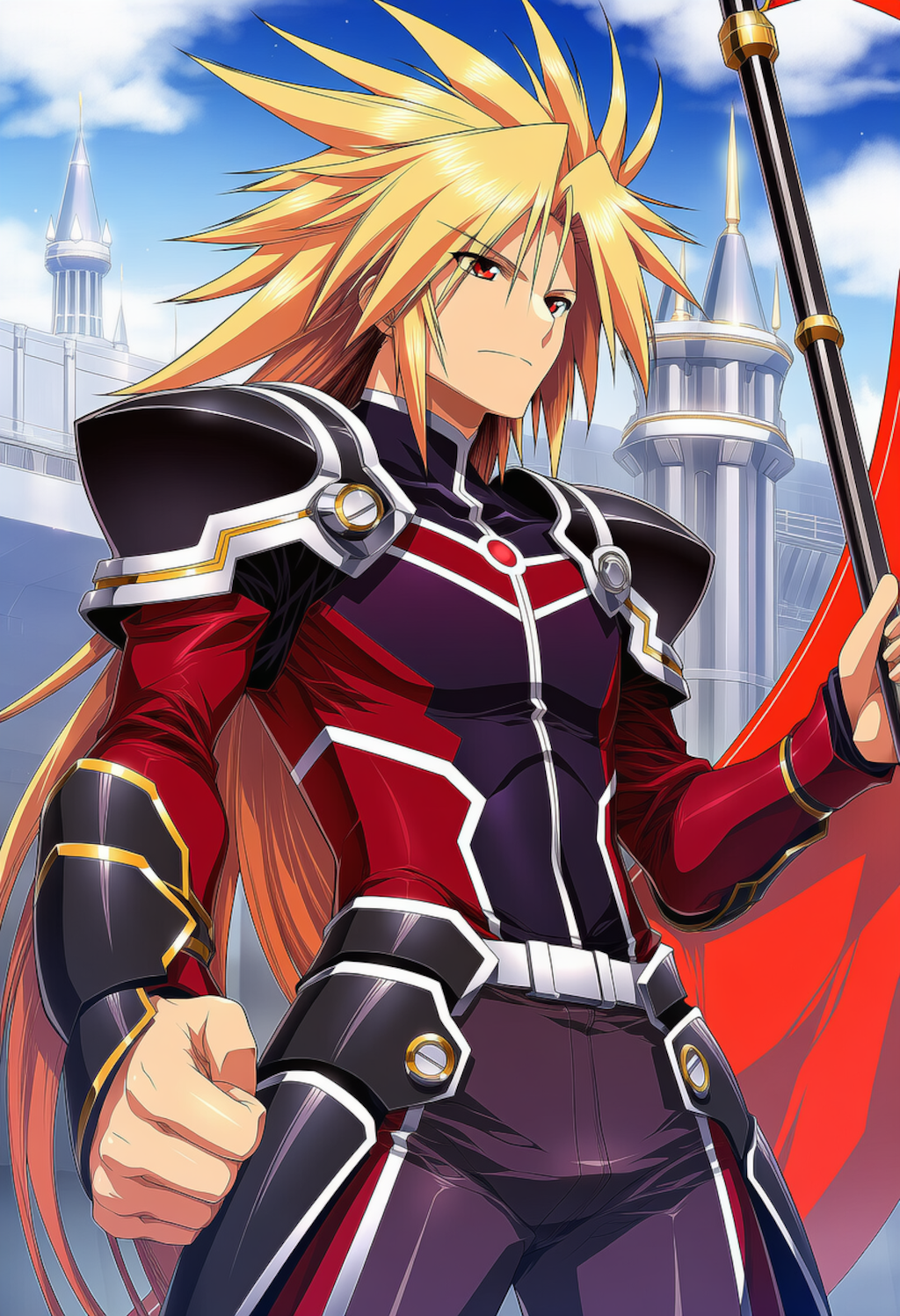 ヴォルフ陛下とターレス大尉