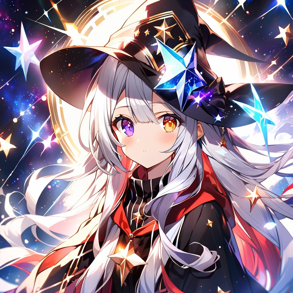 大魔法使い「星」ルミナス | の人気AIイラスト・グラビア